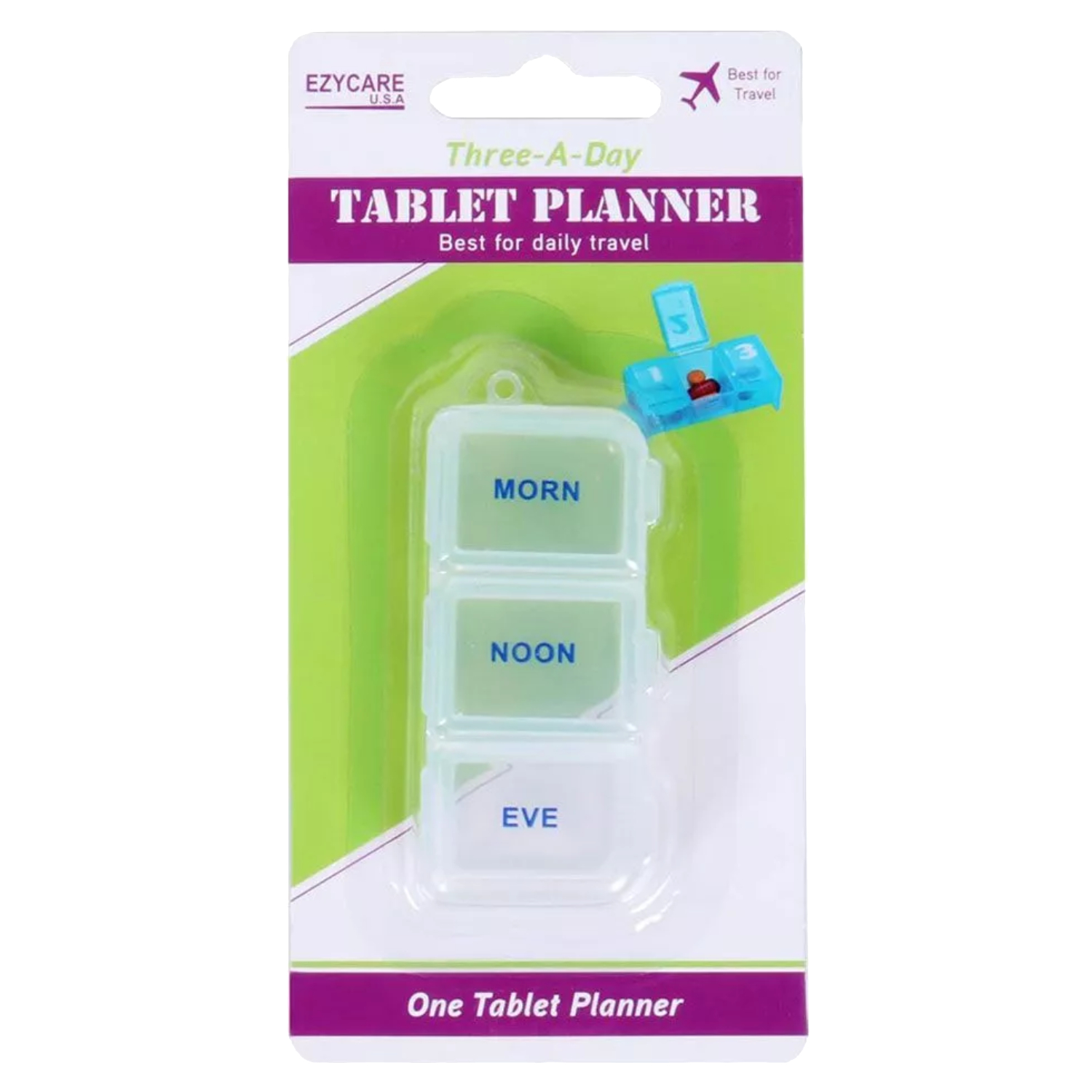 Ezycare Three A Day Tablet Planner