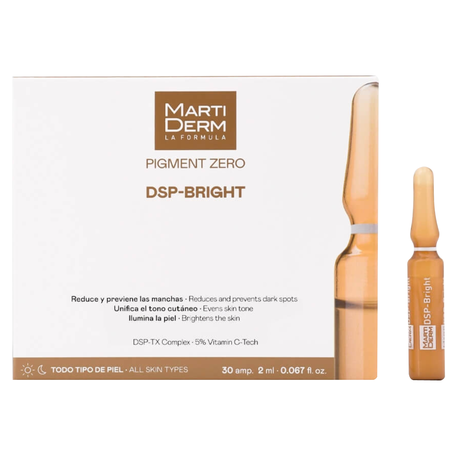 Martiderm Dsp Bright Ampoules 30's