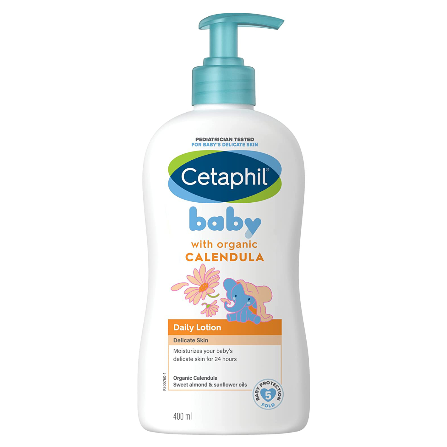 Cetaphil Baby Lotion With Calendula, Moisturising Daily Lotion 400ml