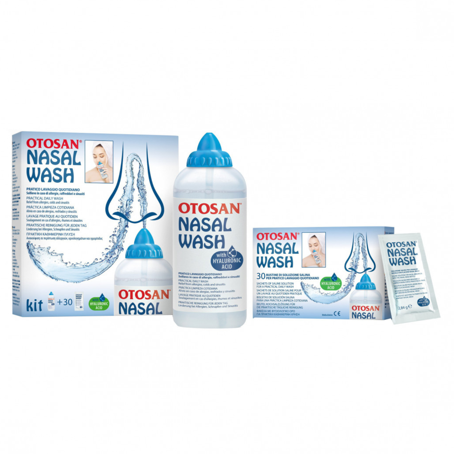 Back Image for Otosan Nasal Wash Sachets 30's