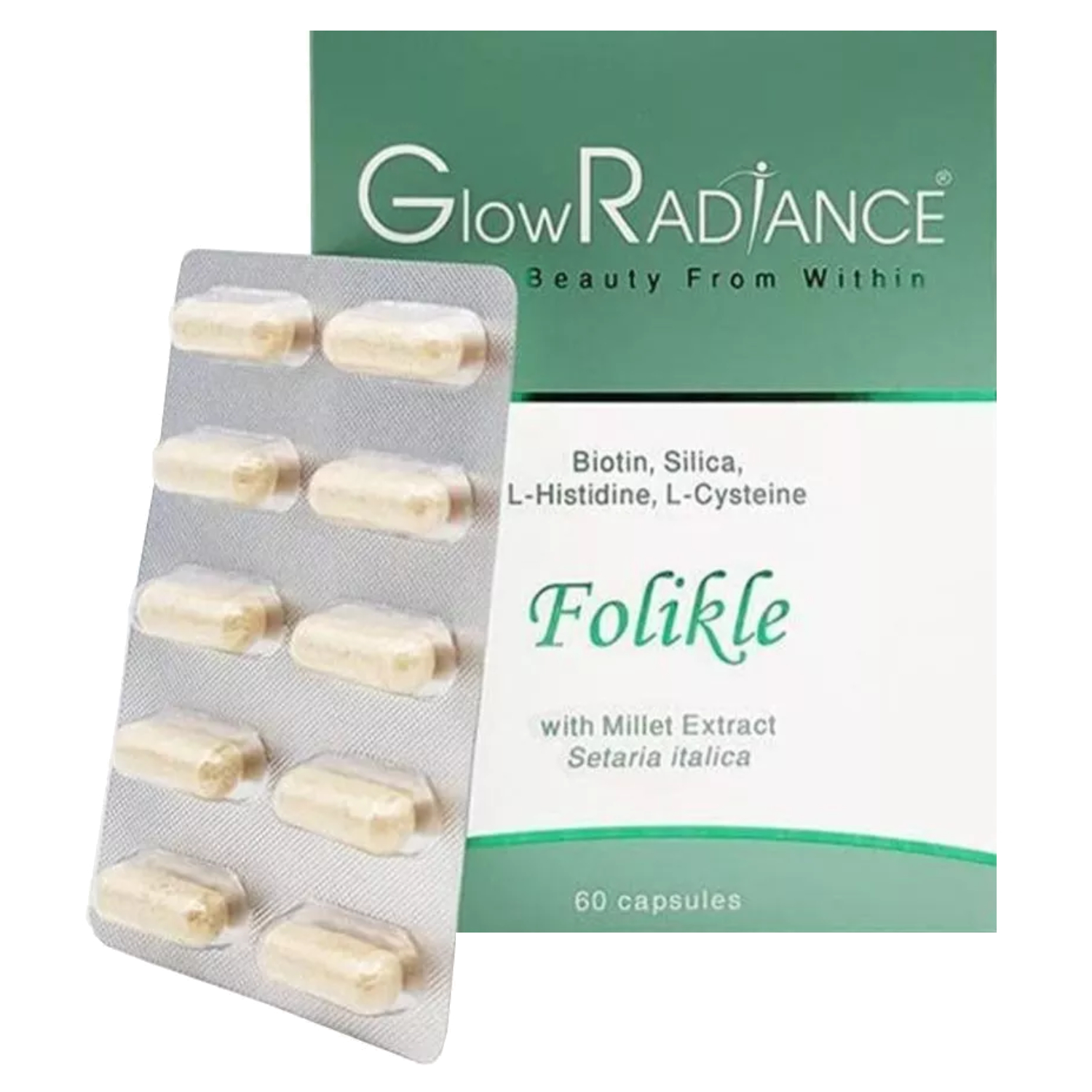 Glow Radiance Folikle Capsules 60's