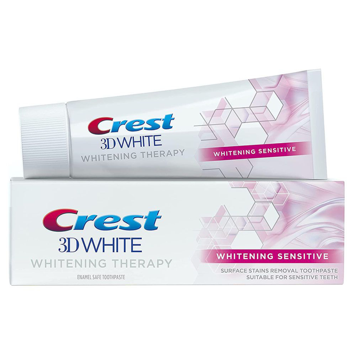 Crest 3D White Whitening Therapy Sensitive Care Toothpaste 75ml