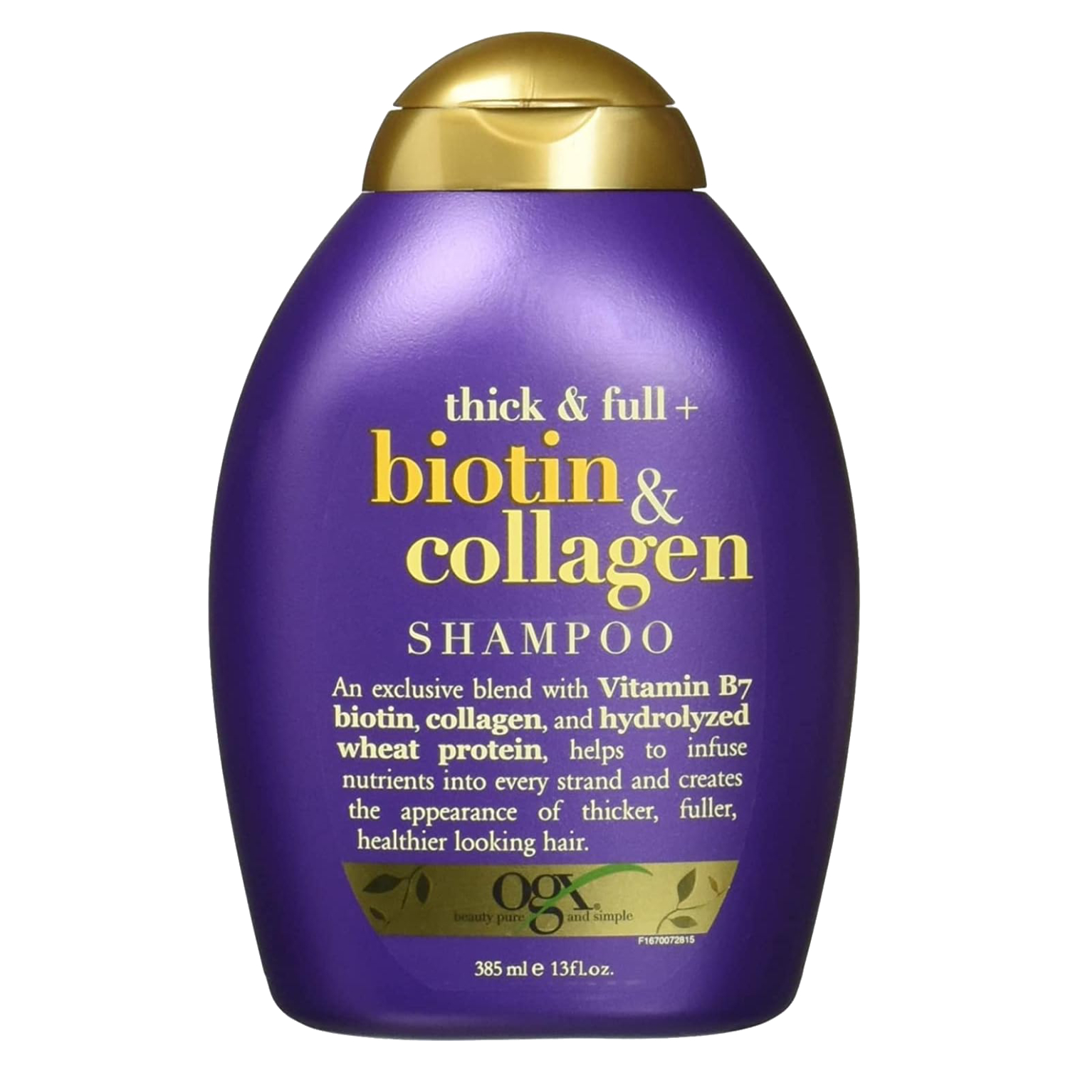 Back Image for Ogx Biotin & Collagen Shampoo 385ml