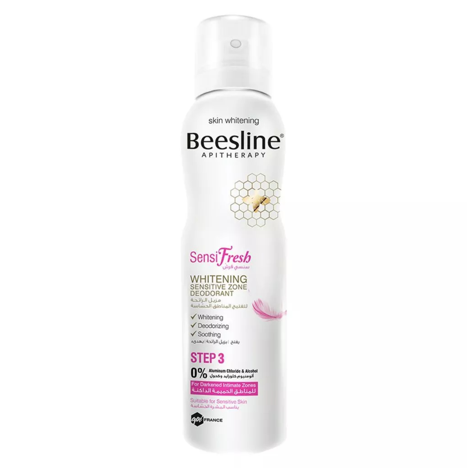 Back Image for Beesline Sensifresh Whitening Sensitvie Zone Deodorant 150ml