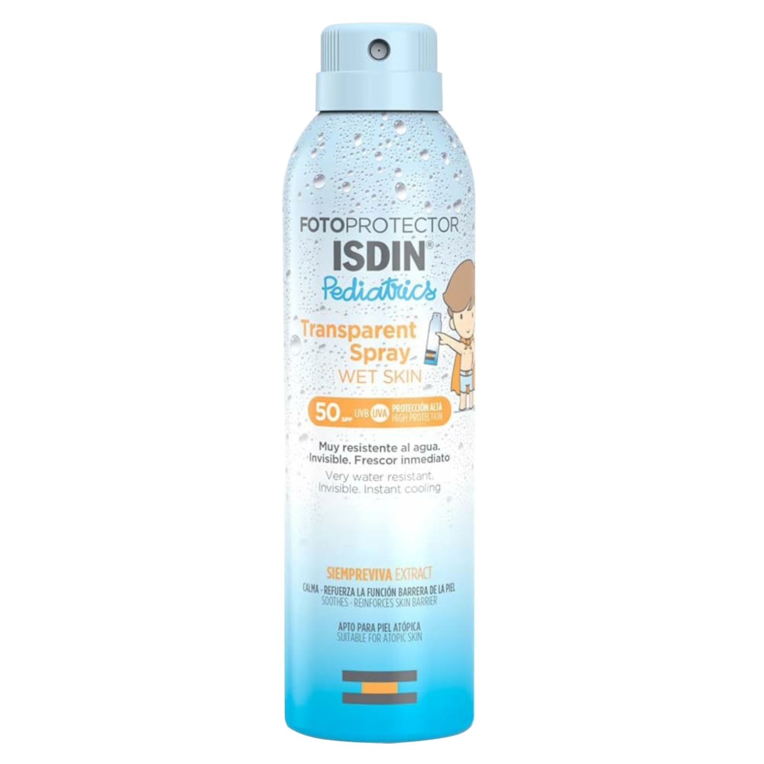 Isdin Fotoprotector Wet Skin Transparent Sunscreen Spray 50+ 250ml 