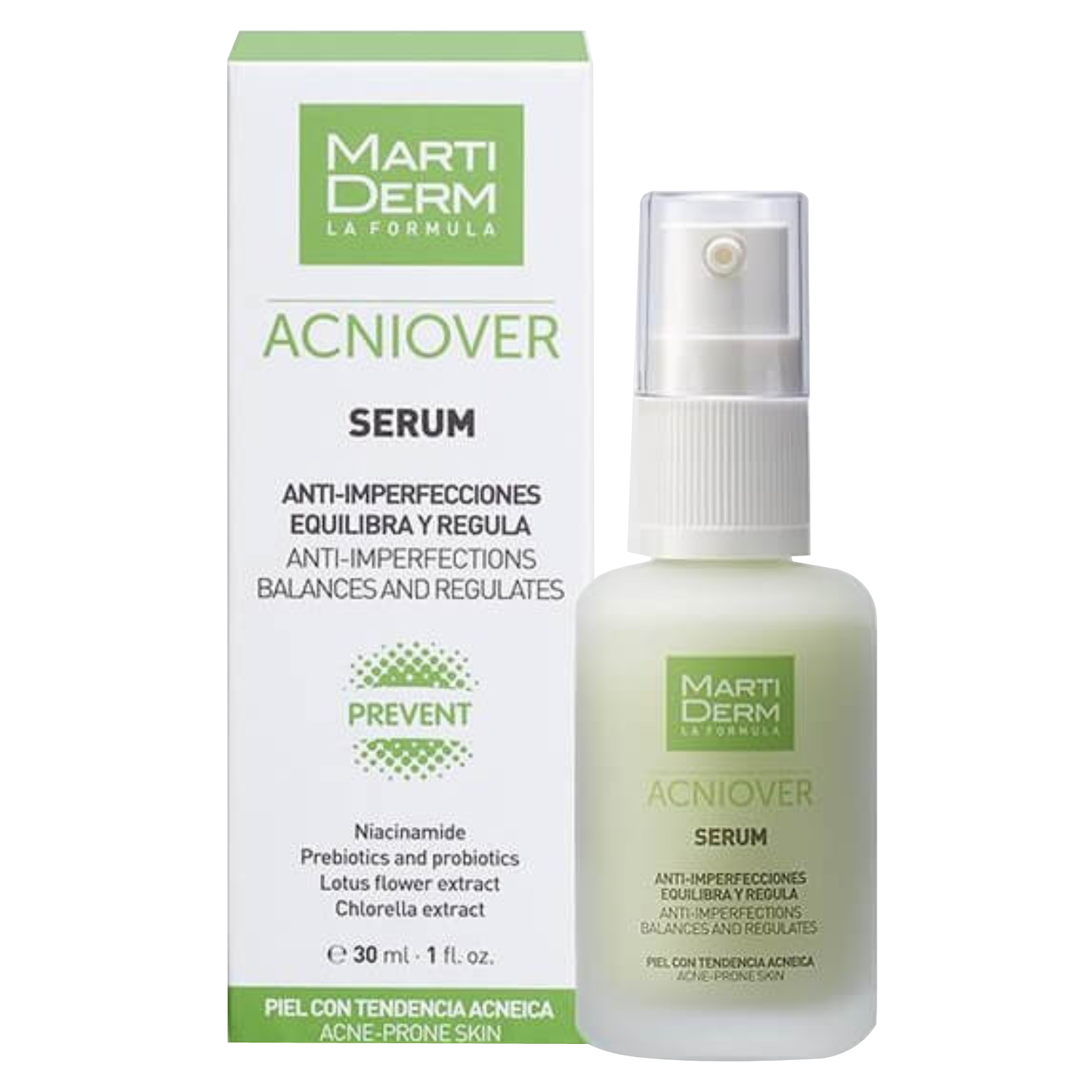 Product Image for Martiderm Acniover Serum 30ml