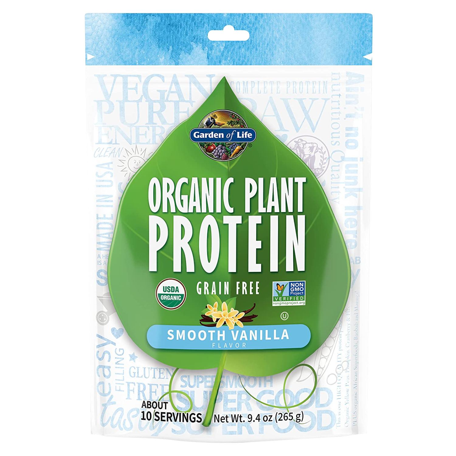 Garden Of Life Organic Plant Protein Smooth Vanilla 265g
