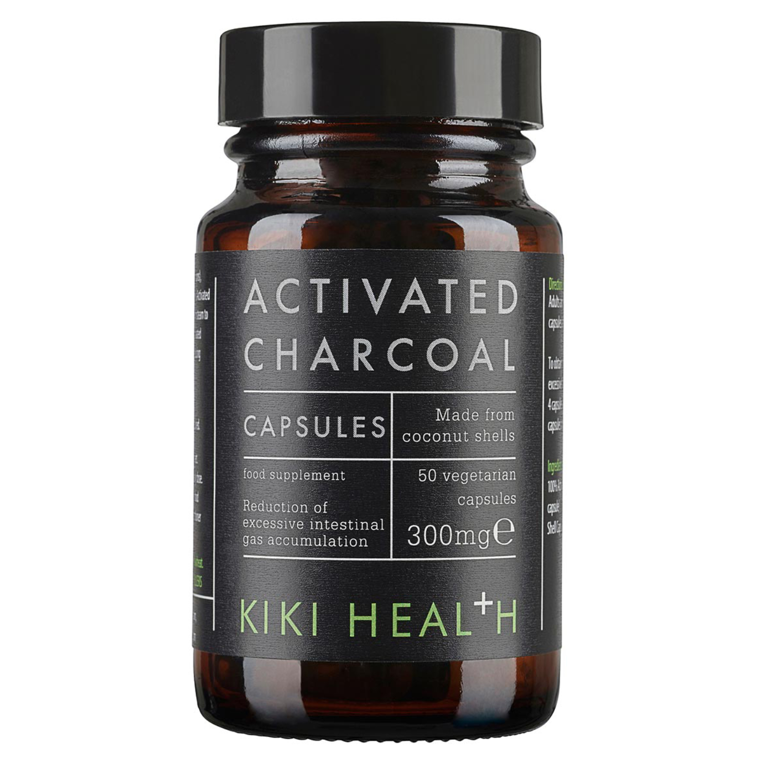 Kiki Health Activated Charcoal Capsules 50's