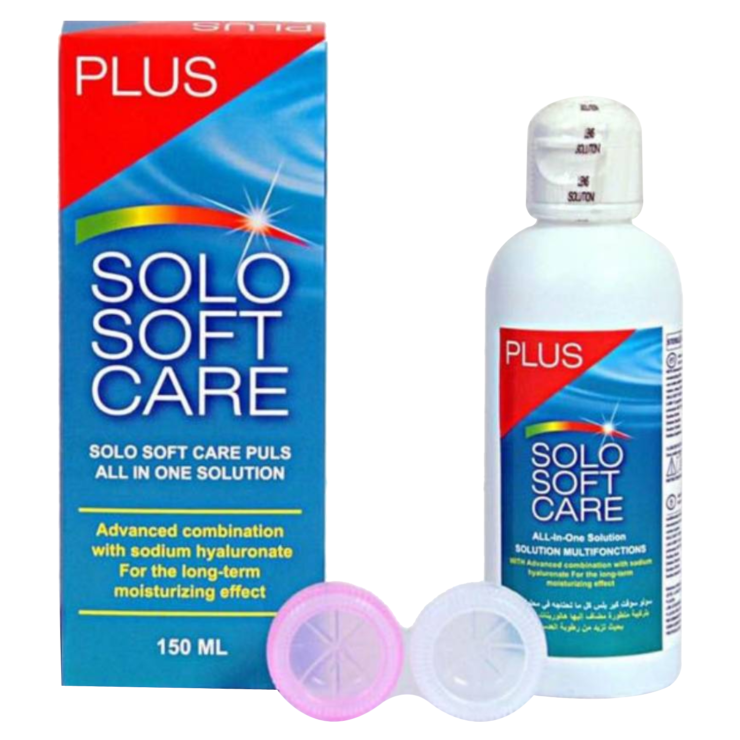 Back Image for Solo Soft Care Plus 150ml