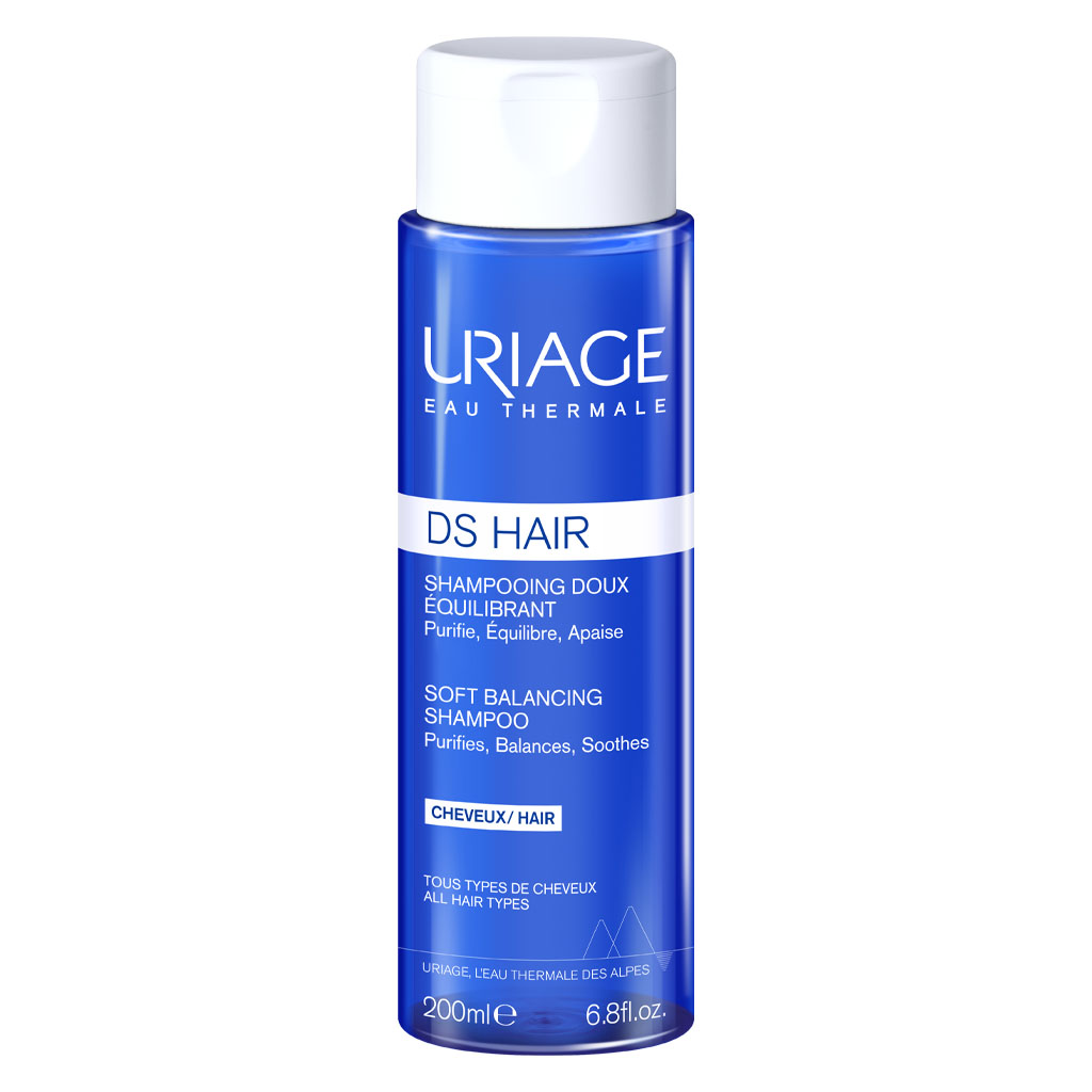 Uriage DS Hair Soft Balancing Shampoo With Piroctone Olamine 200ml