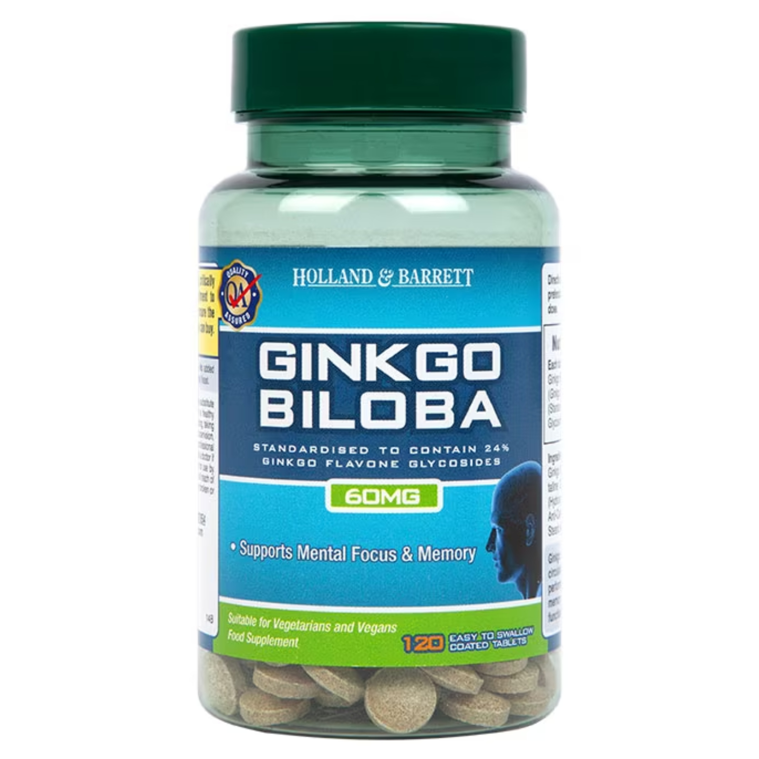 Holland & Barrett Ginkgo Biloba 120 Tablets 60mg