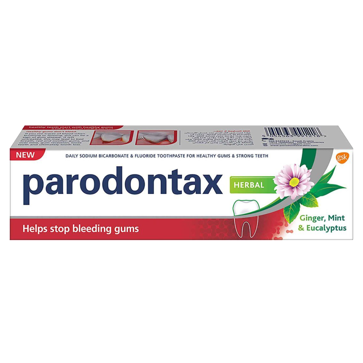 Parodontax Herbal Ginger, Mint & Eucalyptus Toothpaste 75ml