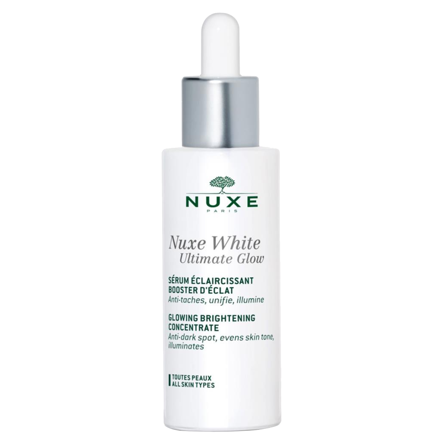 Nuxe White Ultimate Glow Serum, Glowing Brightening Concentrate 30ml