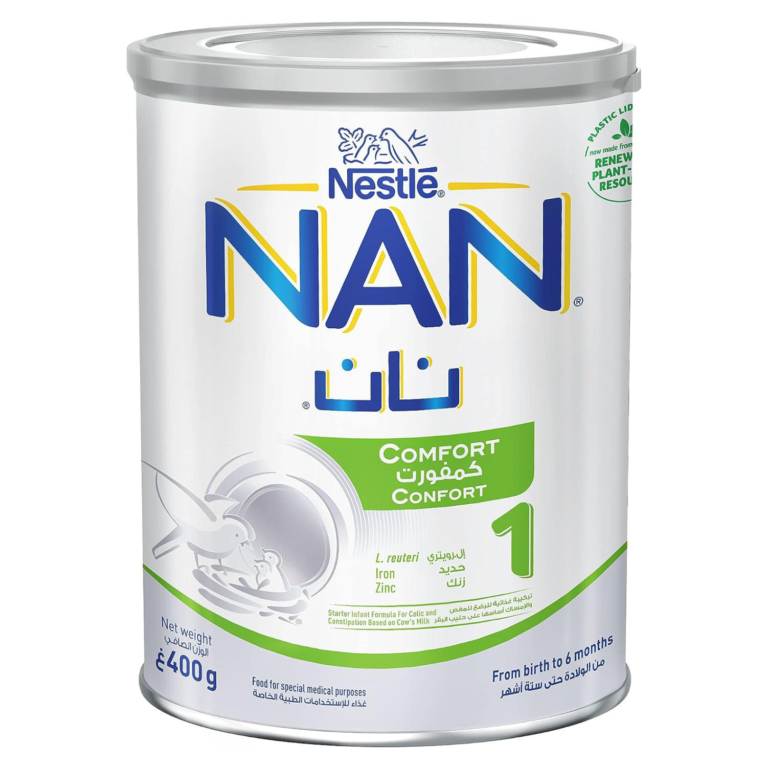 Nestle NAN COMFORT 1 From Birth to 6 Months Starter Infant Formula 400g