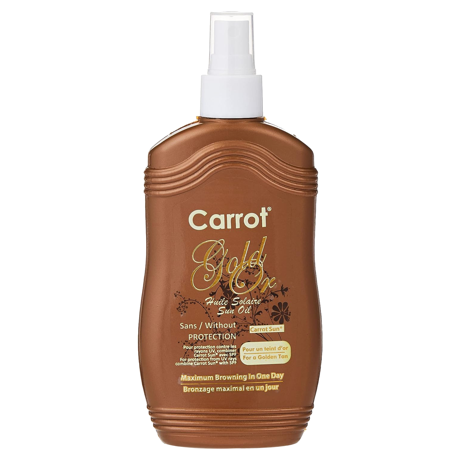 Carrot Sun Tanning Accelerator Carotene Intensive Gold Tanning Spray 200ml