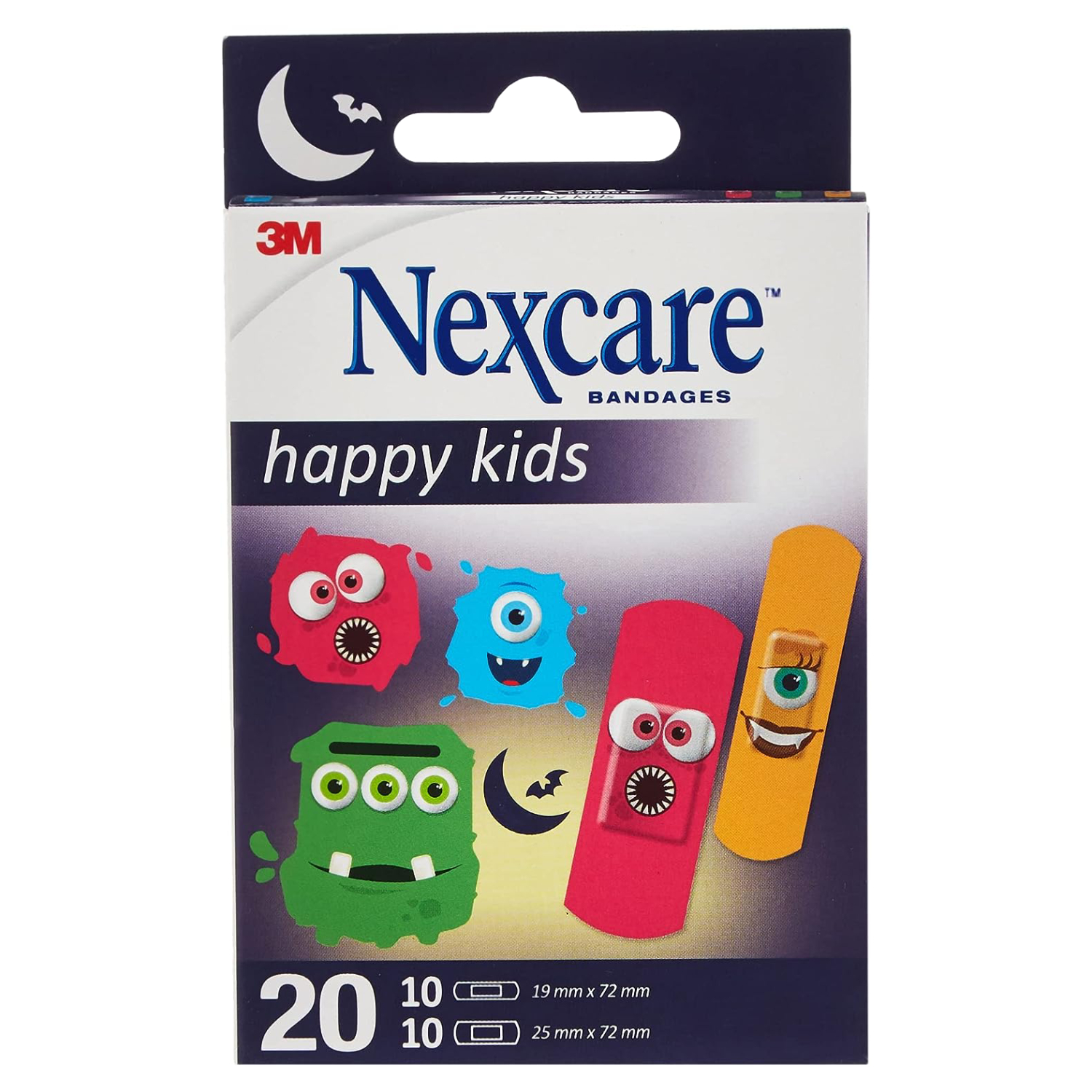 Nexcare Monsters Kids Bandage 20's