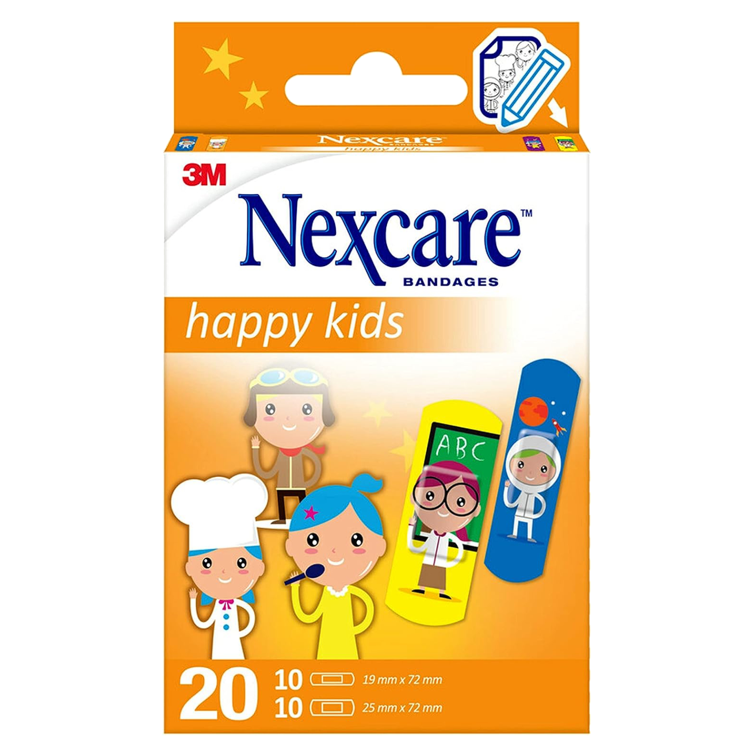 Nexcare Professional Kids Bandage 20's