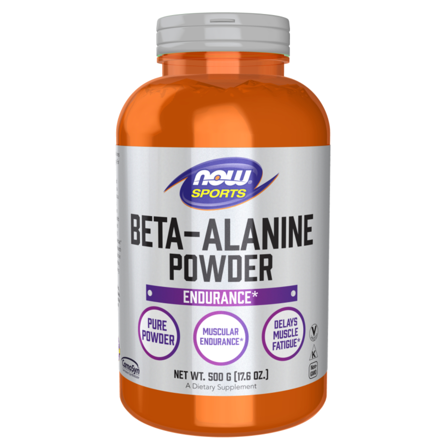 Now Sports 100% Pure Beta Alanine Supplement Powder For Muscular Endurance 500g