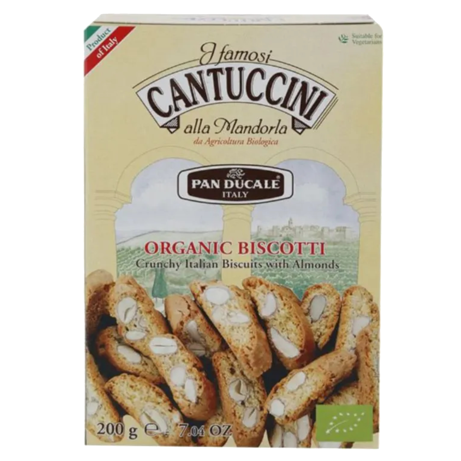 Pan Ducale Cantuccini Biscuits With Almonds, Organic 200g