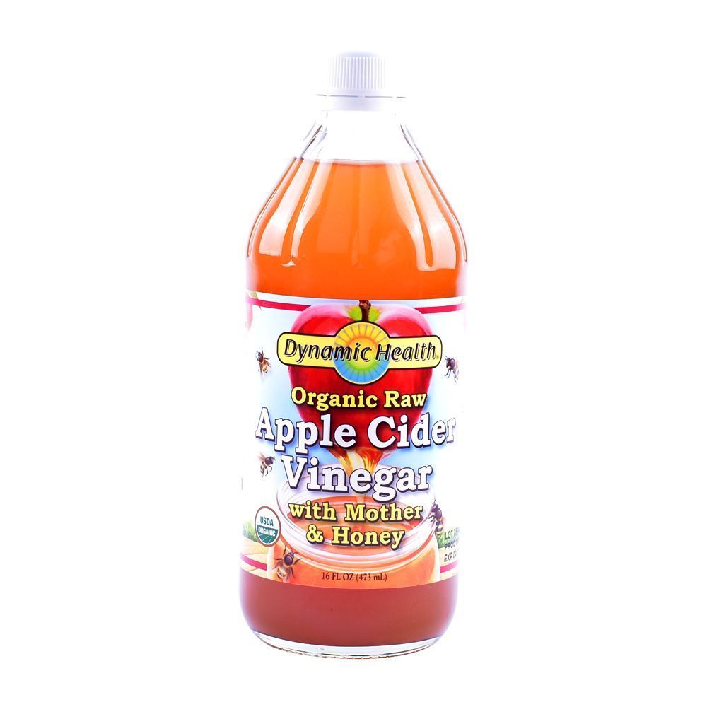 Dynamic Health Apple Cider Vinegar With Mother & Honey 16 Fl. Oz