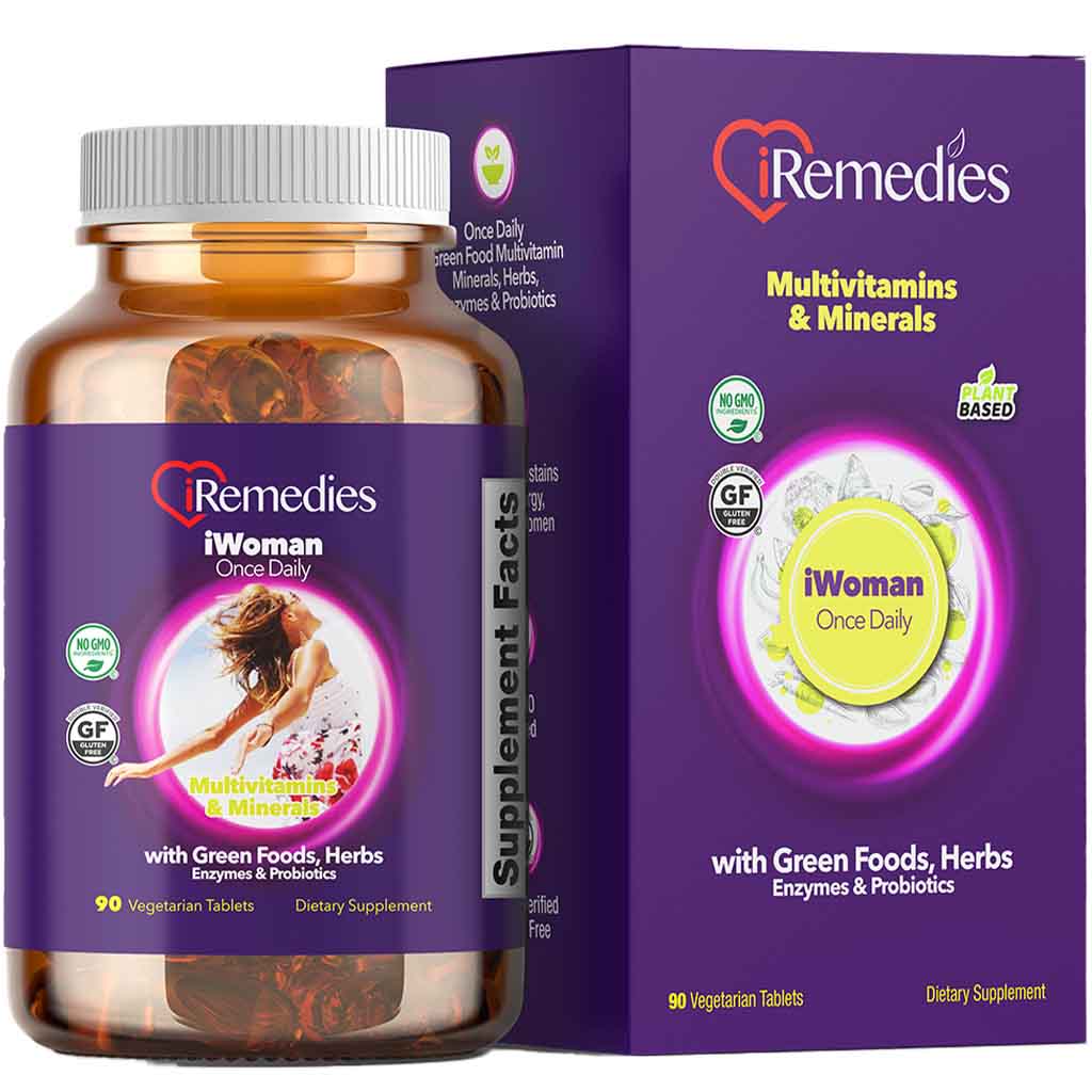 iRemedies iWoman Vegetable Tablets 90's