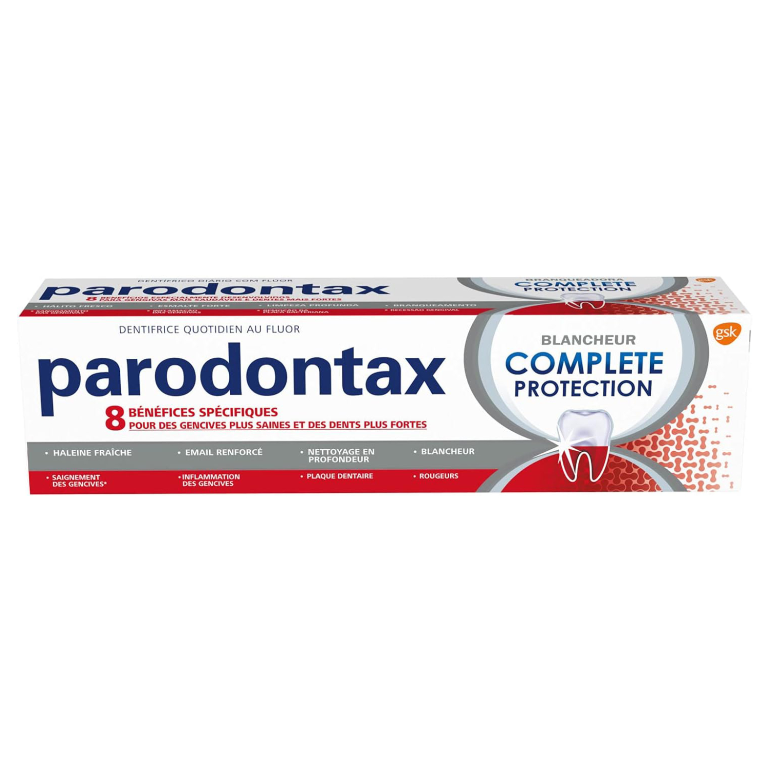 Paradontax Complete Protection Whitening Toothpaste 75ml