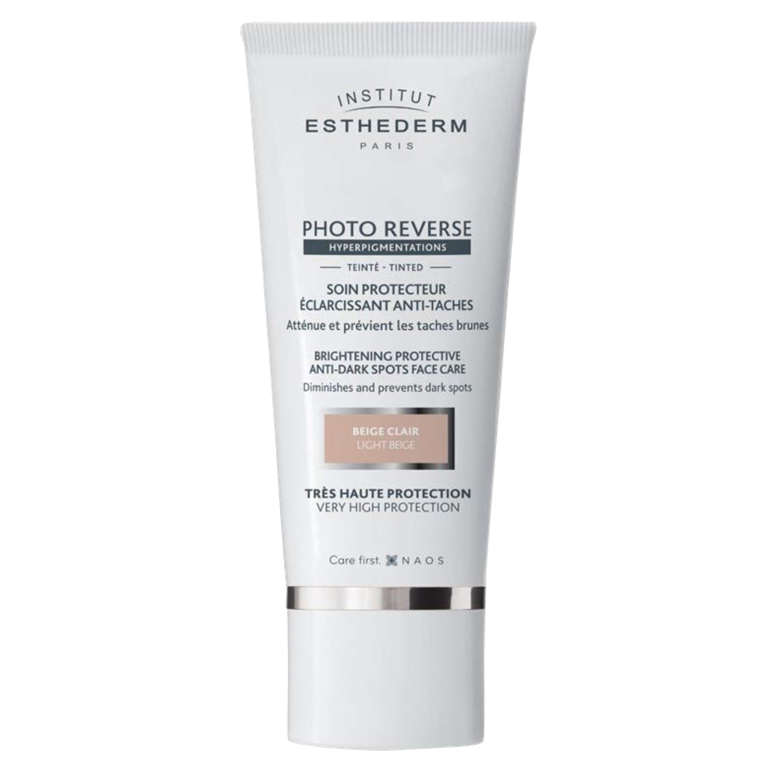 Institut Esthederm Photo Reverse Brightening Protective Anti-Dark Spots Complexion Correcting Cream, Light Beige 50ml