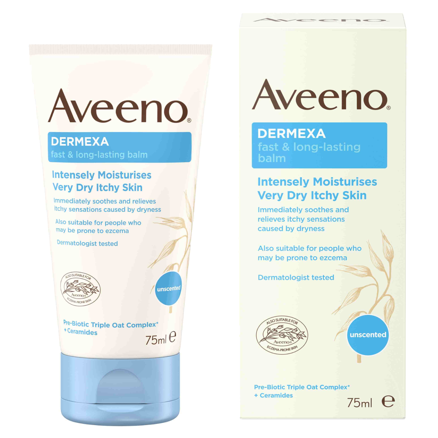 Aveeno Dermexa Fast & Long-Lasting Itch Relief Balm 75ml