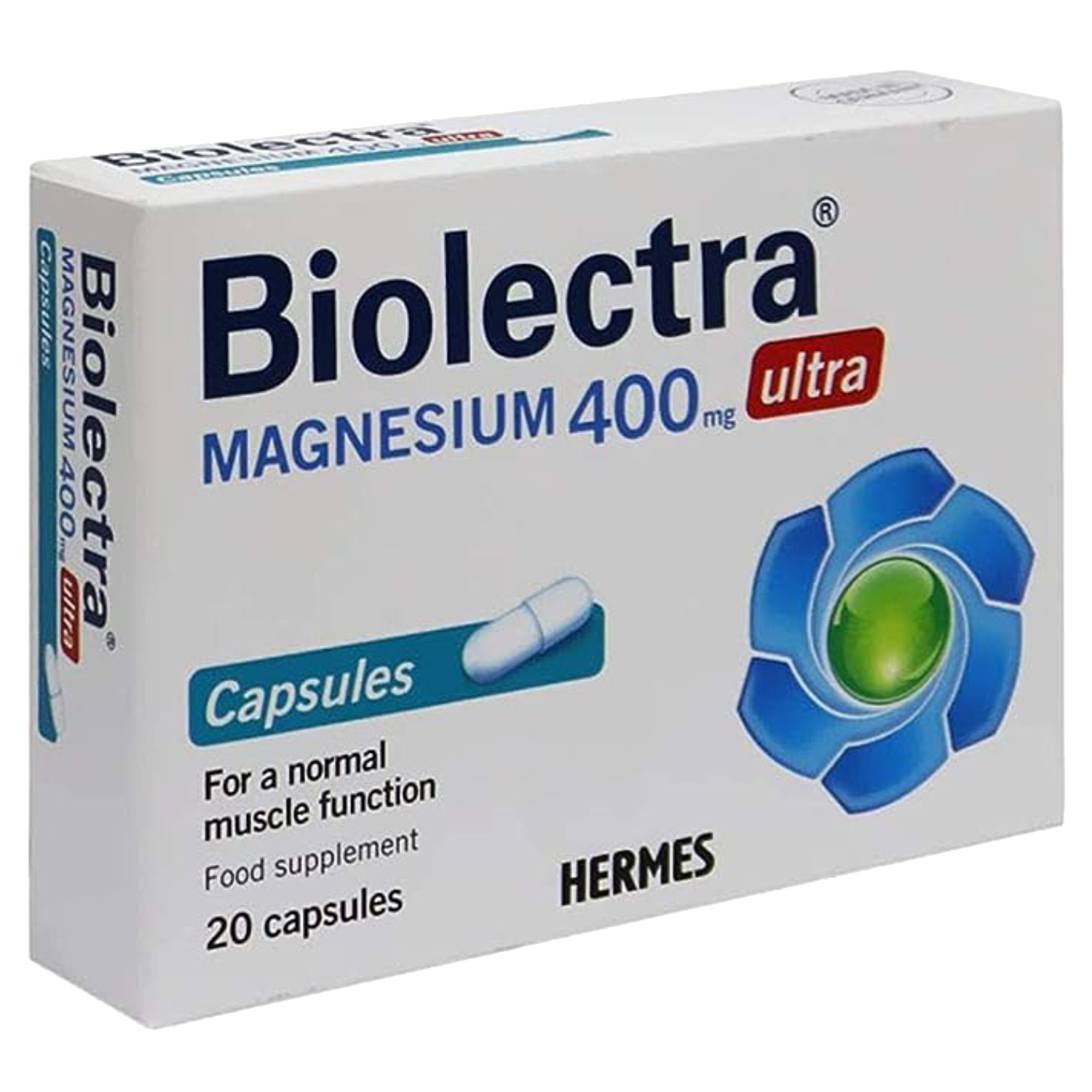 Biolectra Magnesium 400mg Ultra Capsules 20's