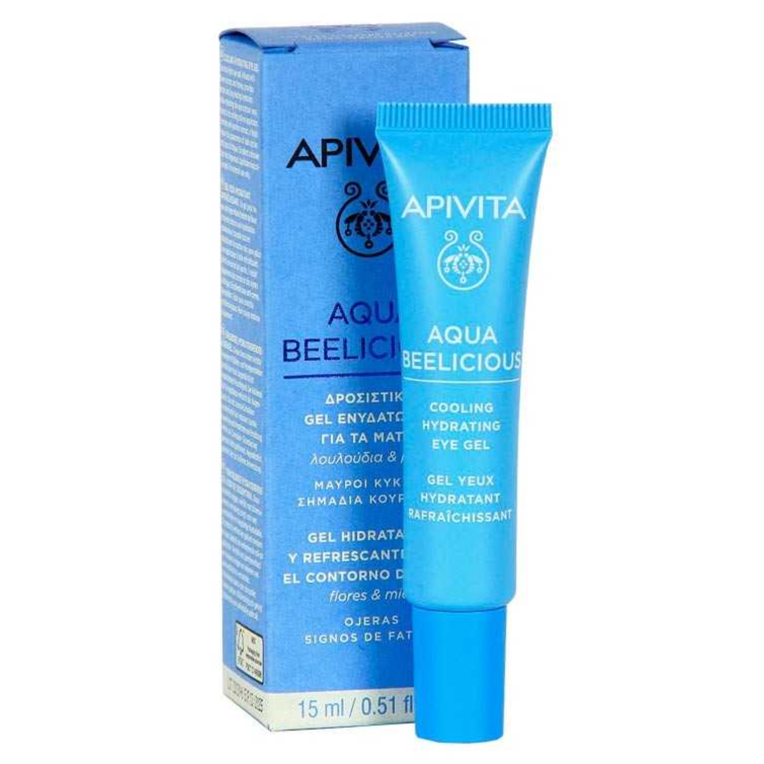Apivita Aqua Beelicious Cooling Hydrating Eye Gel 15ml