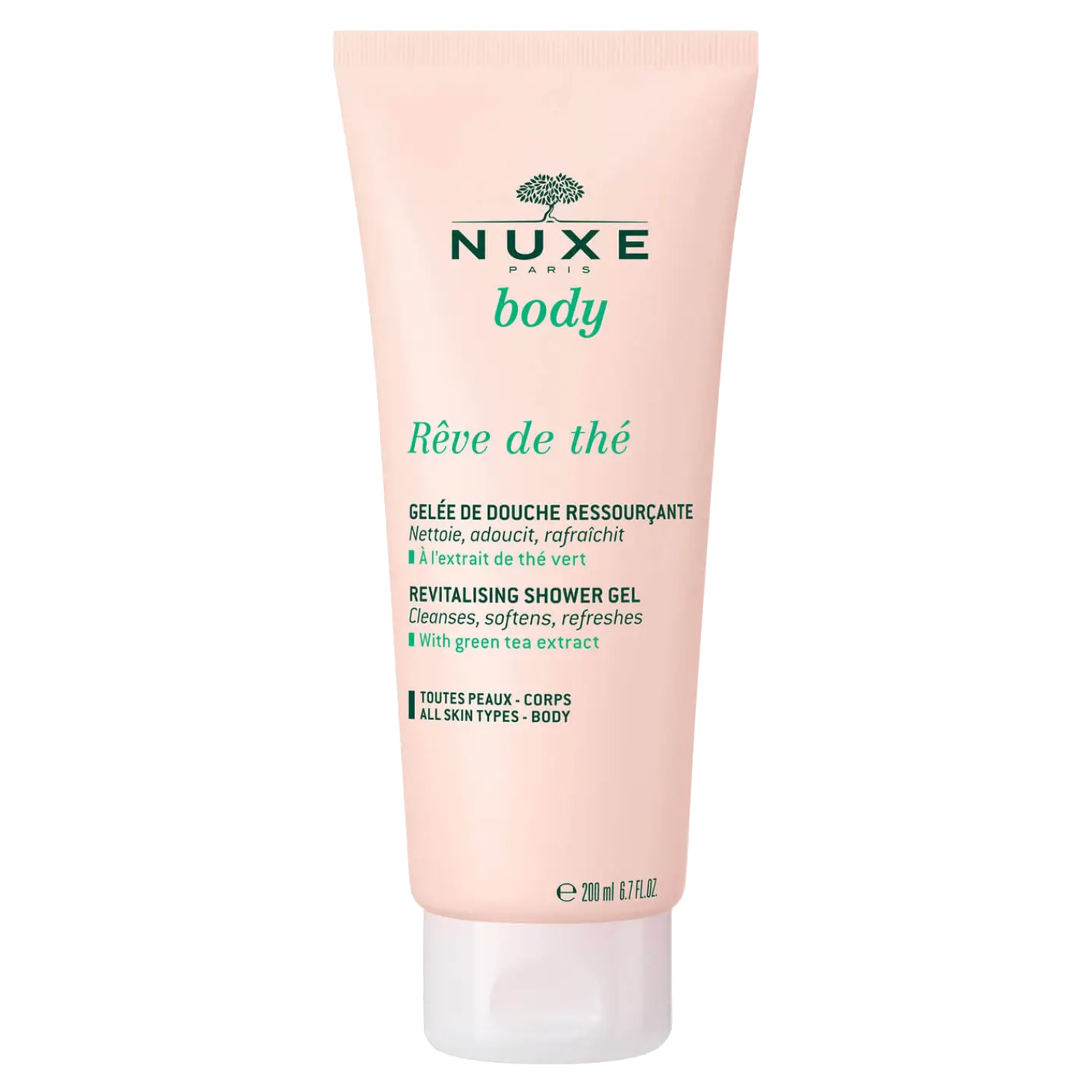 Nuxe Body Reve de the Revitalising Shower Gel 200ml