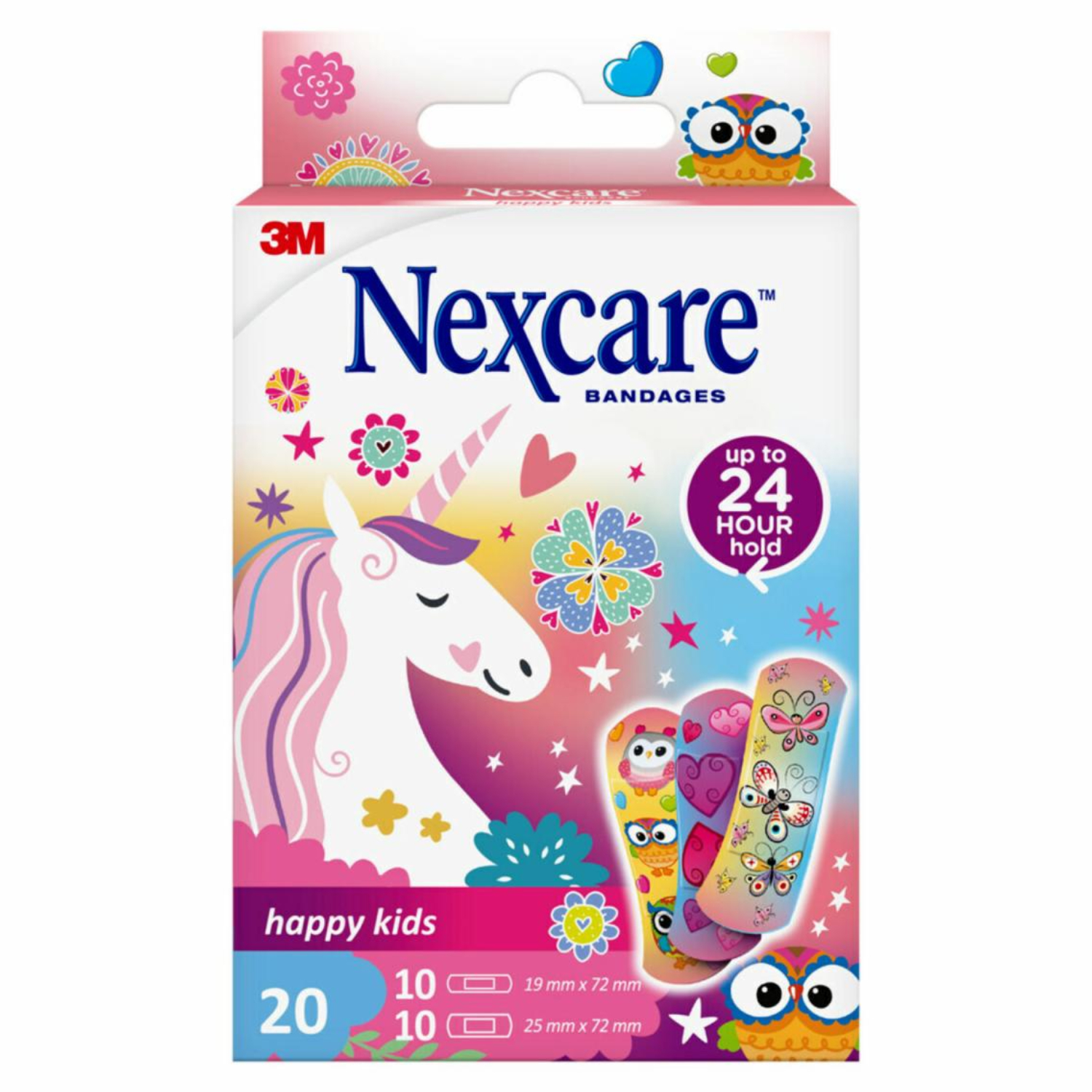 Nexcare™ Happy Kids Plasters Magic Assortment 20's