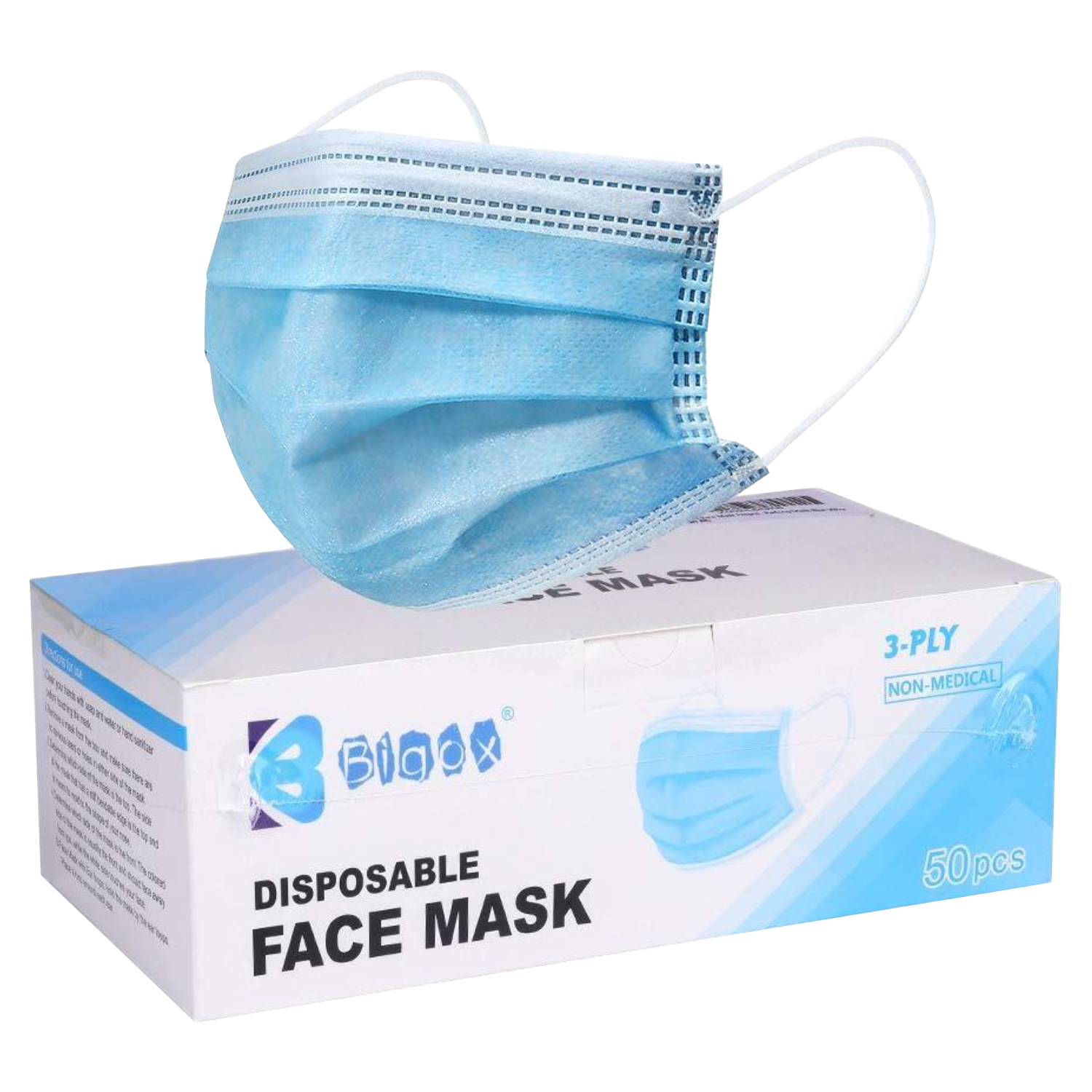 Disposable 3Ply Face Mask 50's