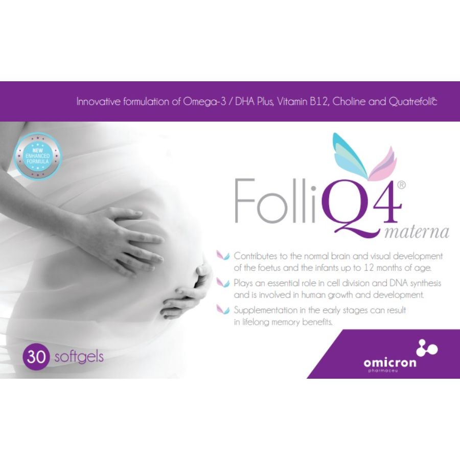 Product Image for FolliQ4 Materna Softgels 30's