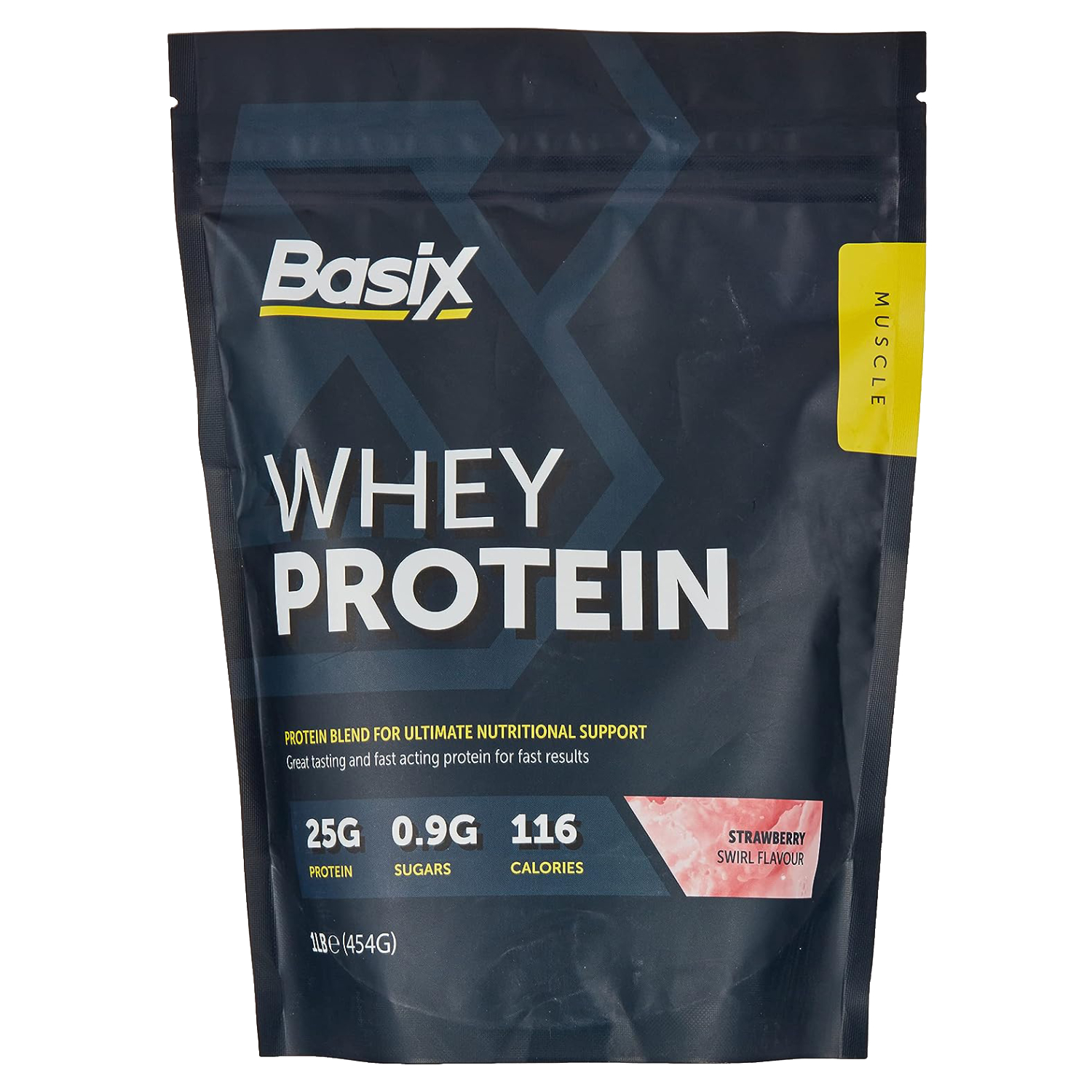 Product Image for Basix Whey Protein Strawberry Swirl 1Lb