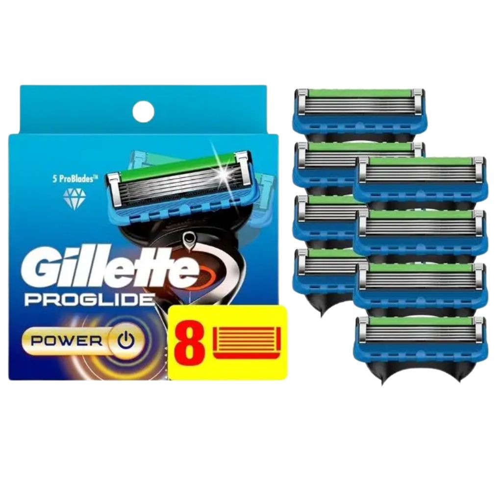 Gillette ProGlide Razor Refills, Pack of 8's