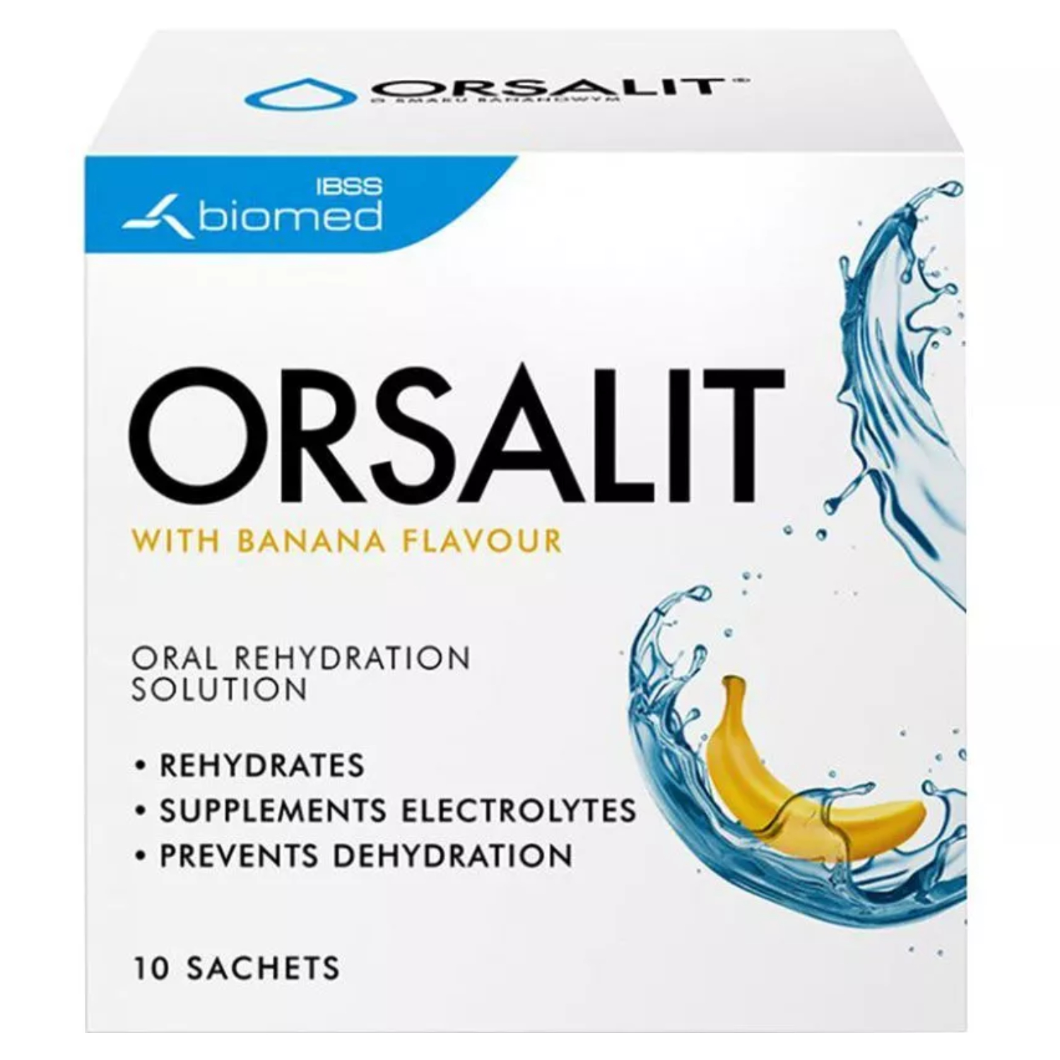 Orsalit With Banana Flavour Sachet 10's
