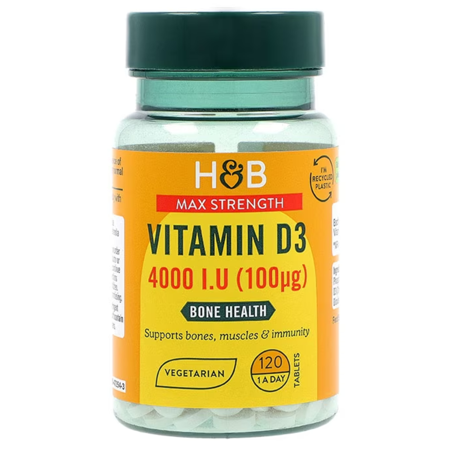 Buy Holland & Barrett Vitamin D3 4000 I.U. Tablets For Bone & Immunity ...