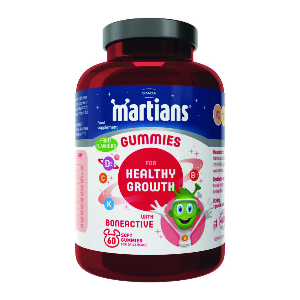 Back Image for Martians Boneactive Gummies 60's