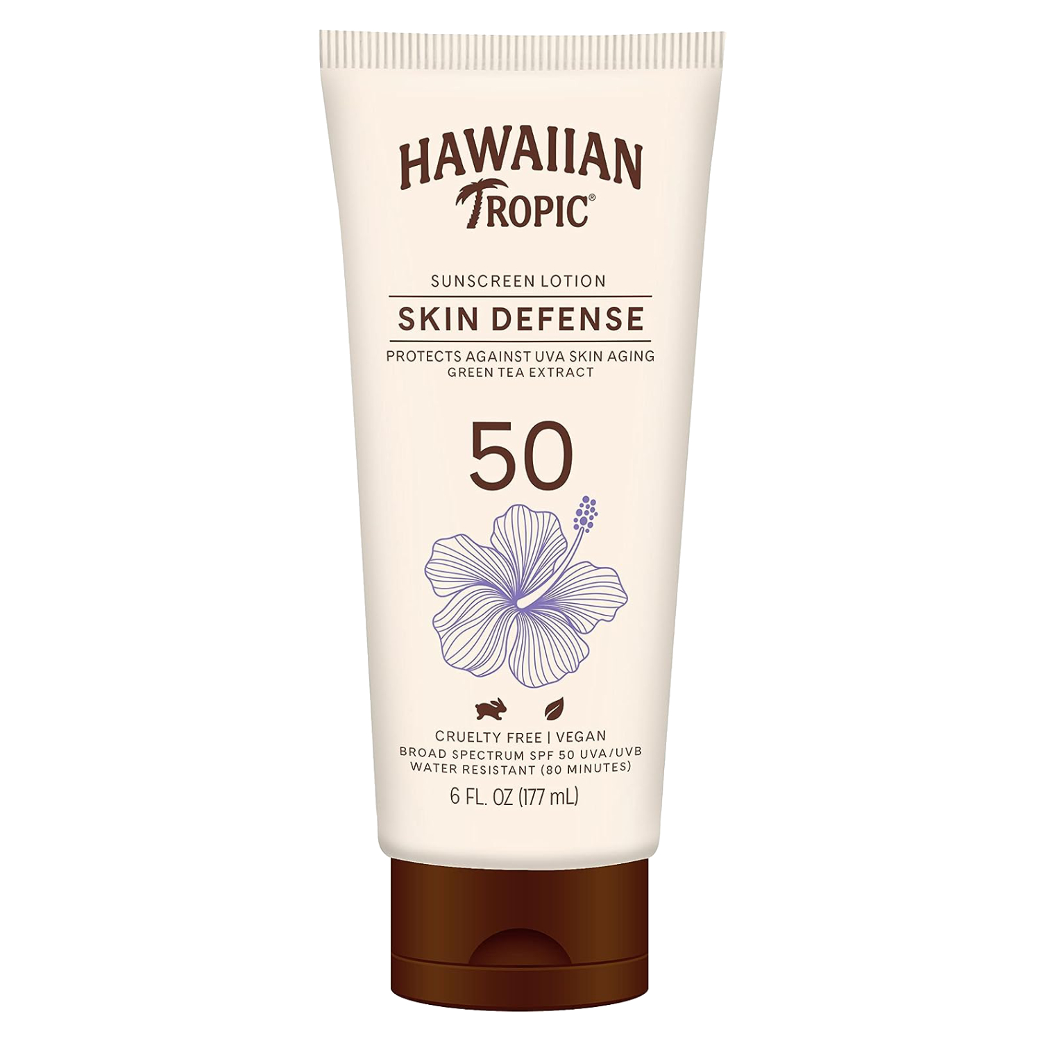 Hawaiian Tropic Antioxidant Sunscreen Lotion SPF50 177ml