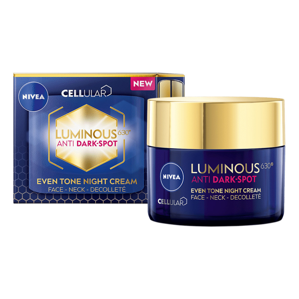 Nivea Cellular Luminous630 Anti Dark-Spot Even Tone Night Cream 50ml