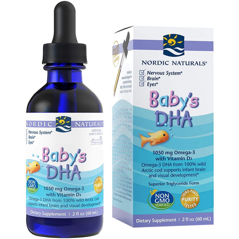 Product Image for Nordic Naturals, Baby's DHA with Vitamin D3 60ml