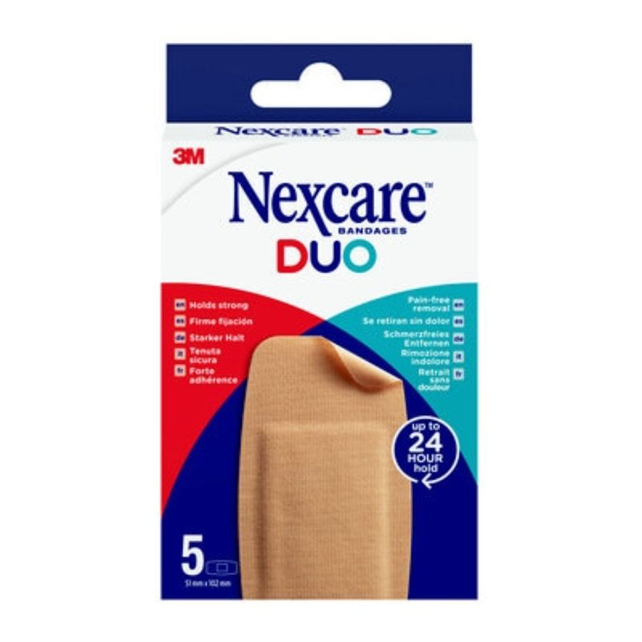 Product Image for Nexcareâ„¢ DUO Plasters MAXI 5's