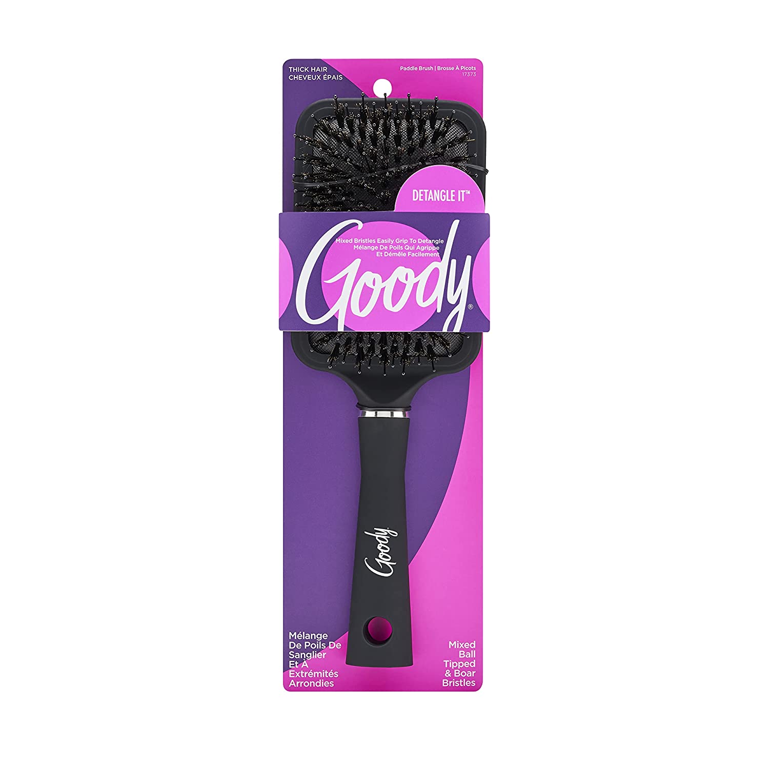 Product Image for Goody Detangle It Cust Style Paddle Hairbrush