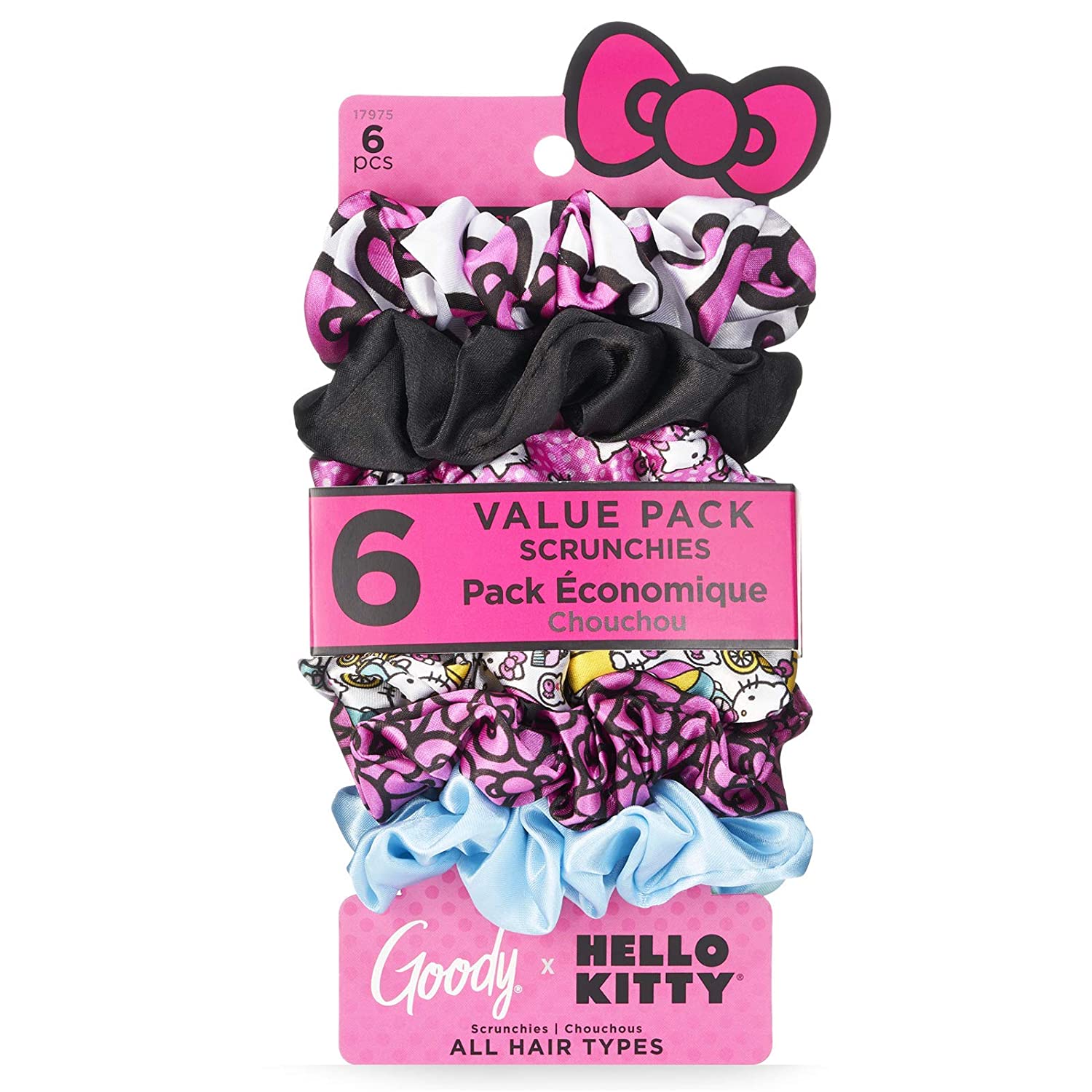 Product Image for Goody Hello Kitty Scrunchies 6 pcs