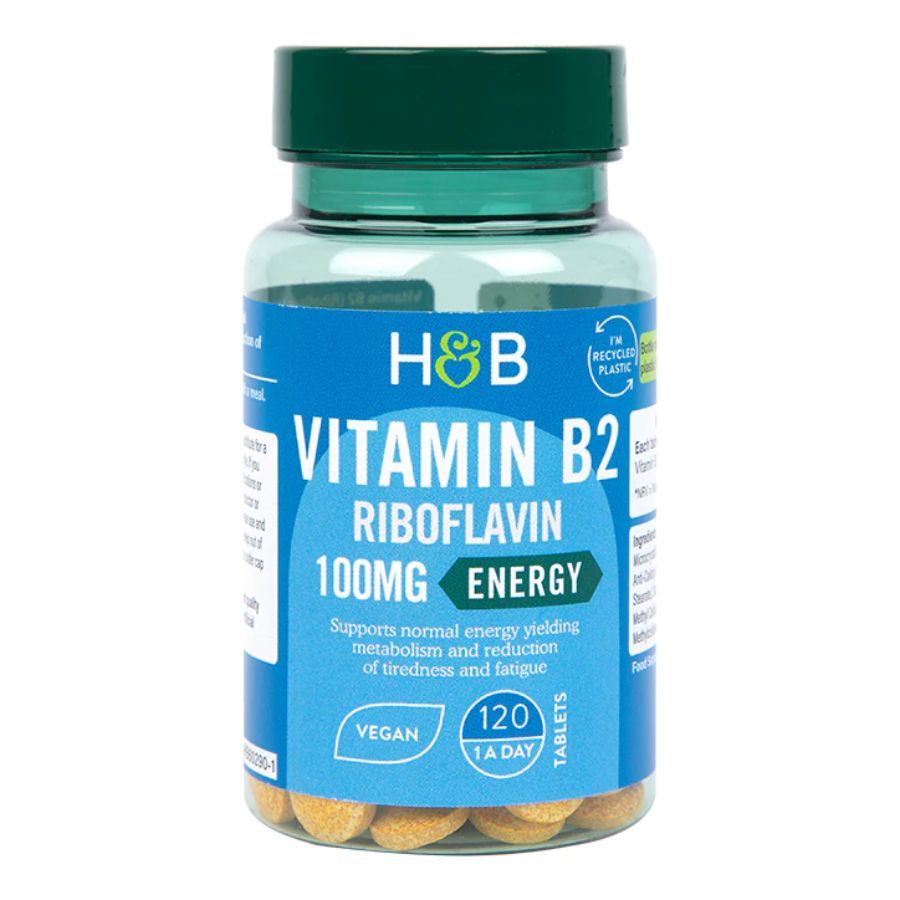 Product Image for H&B Vitamin B1+Riboflavin 100mg 120's