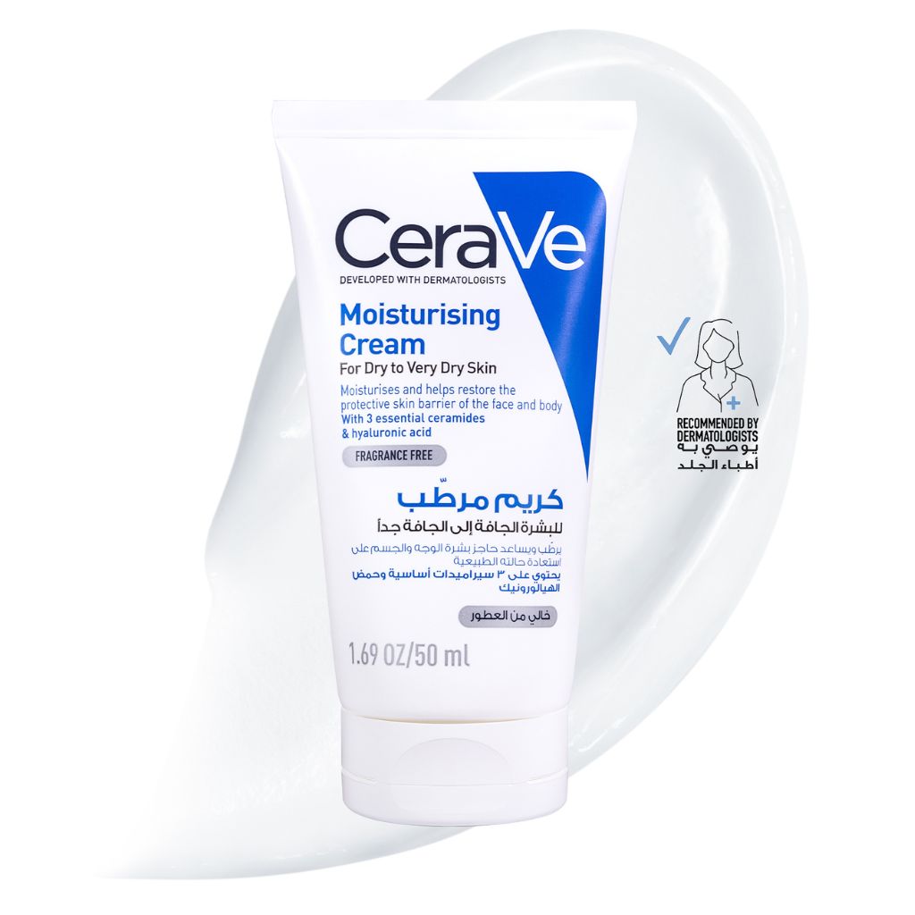 Cerave Moisturizing Cream for Dry Skin with Hyaluronic Acid 50ml