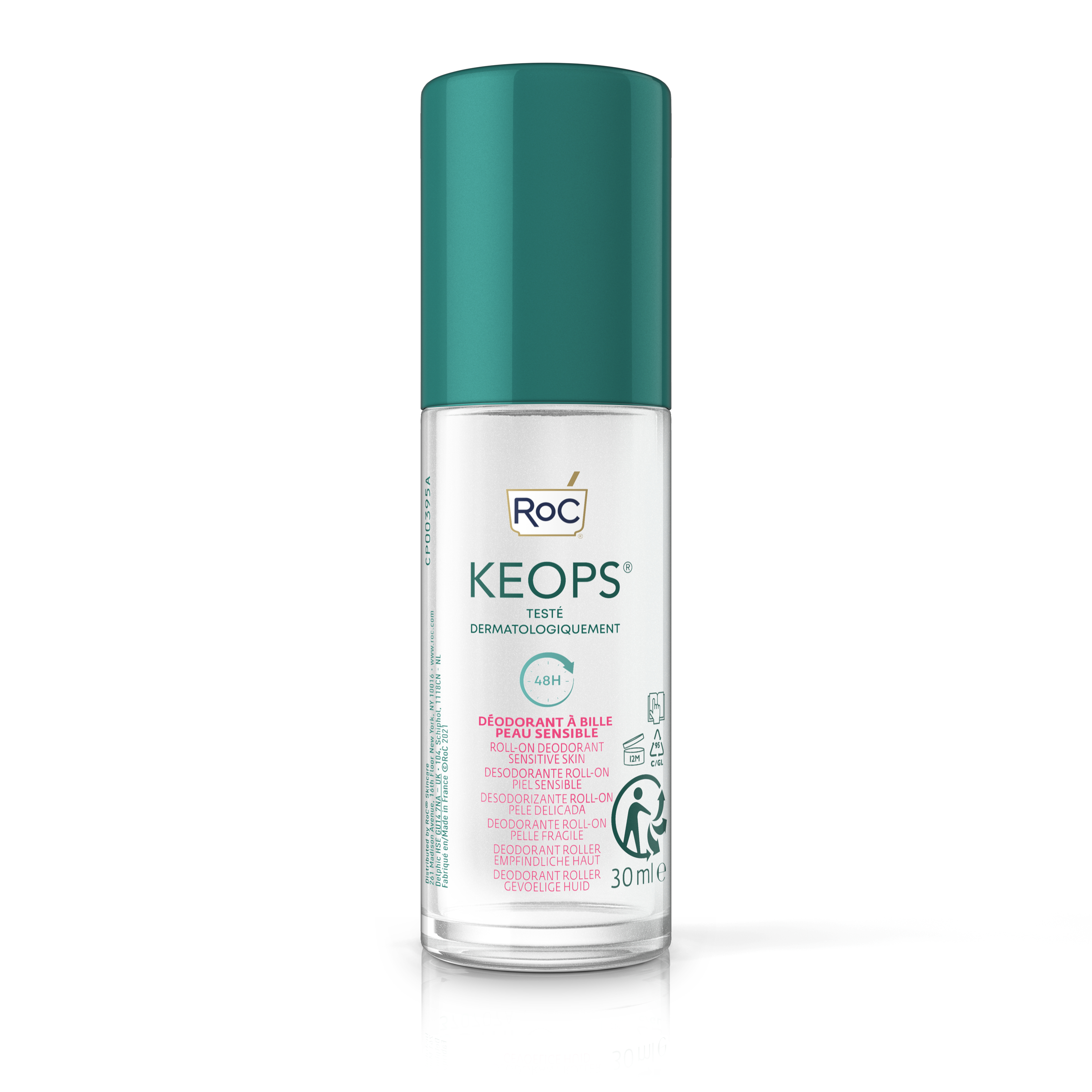Product Image for ROC Keops Sensitive Roll-On Deodorant 30ml