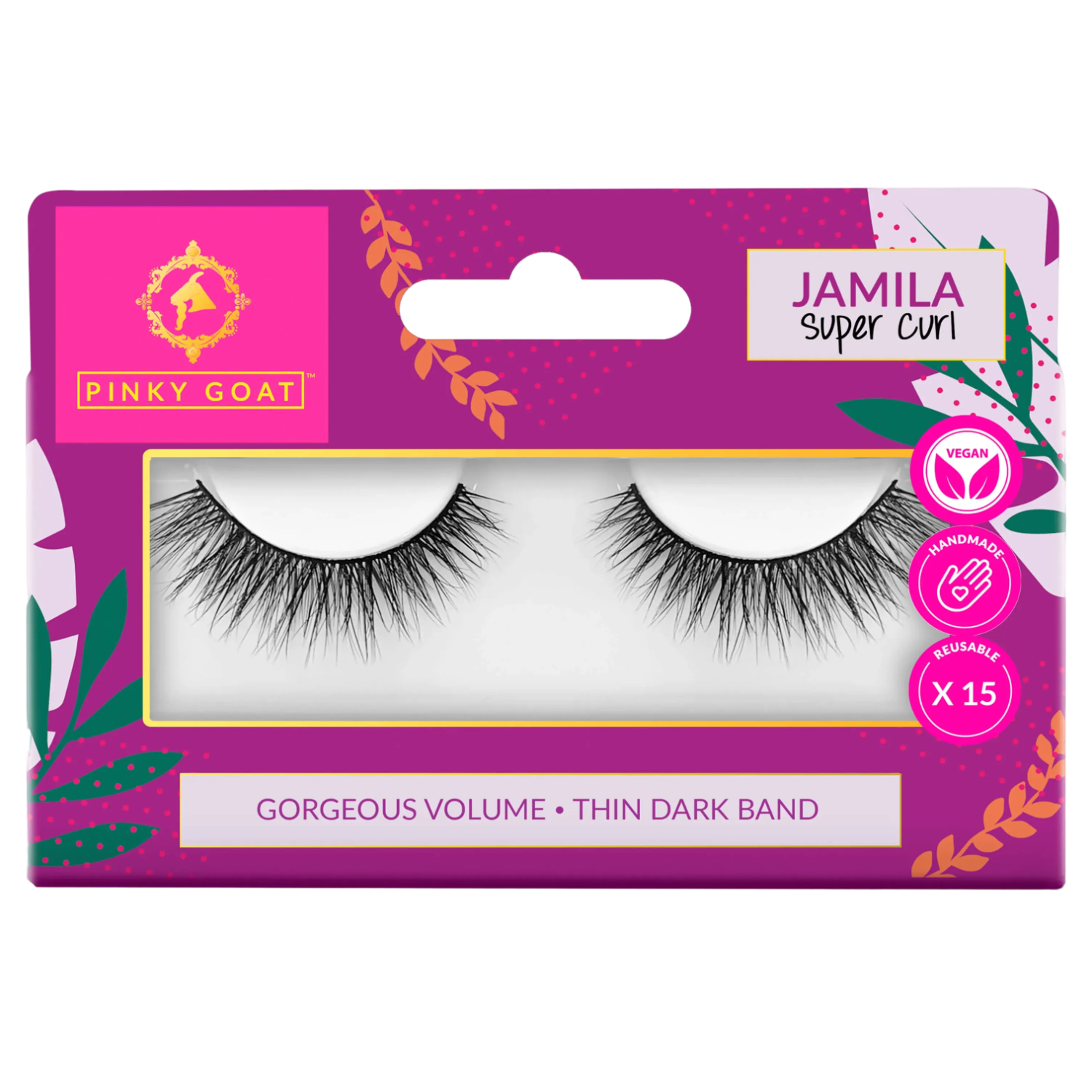 Product Image for Pinky Goat  Jamila Vegan Lash - 10.1G Black 