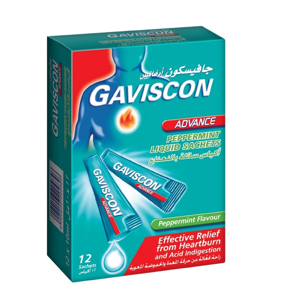 Gaviscon Advance Peppermint Sachets 10ml